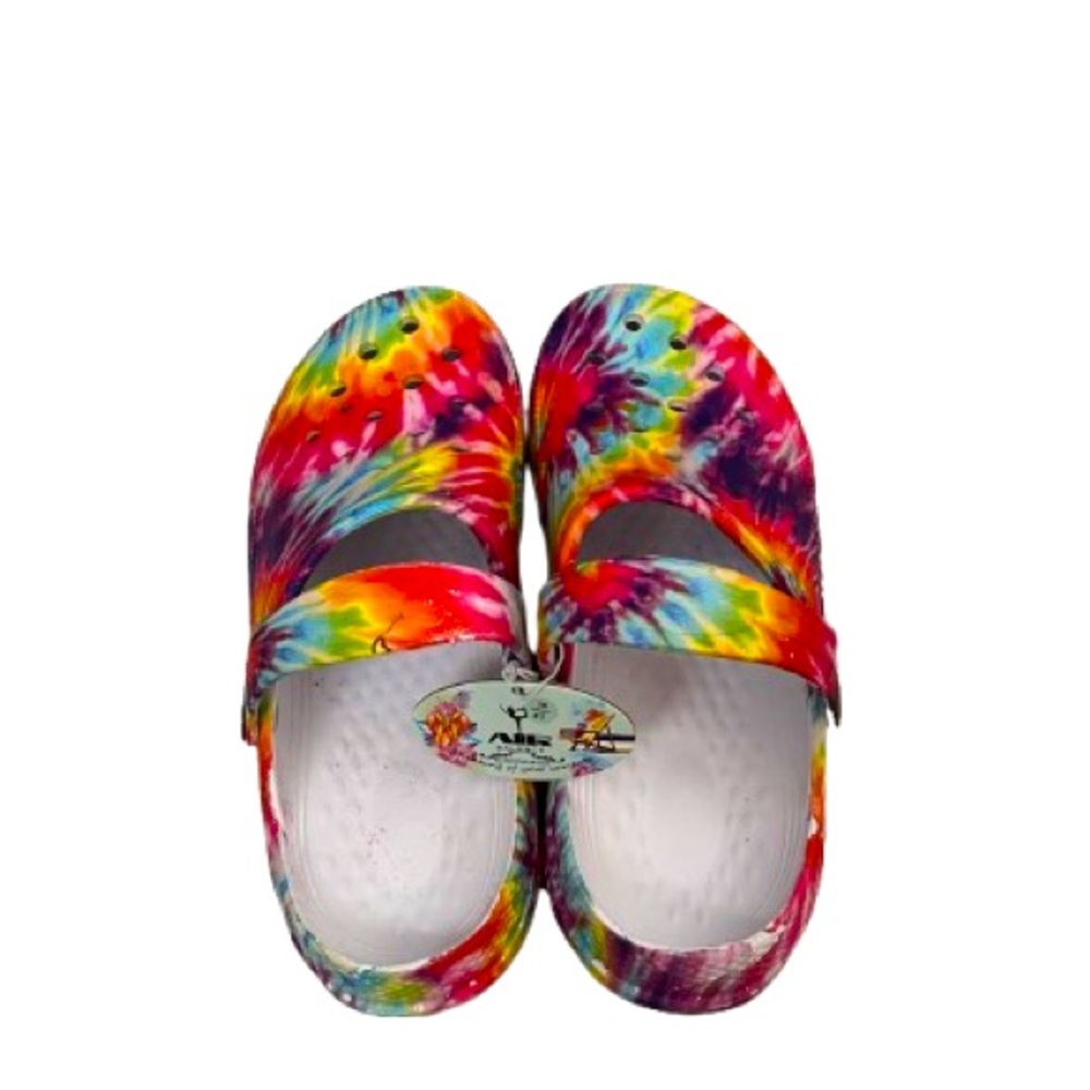 Tie Dye Crocs